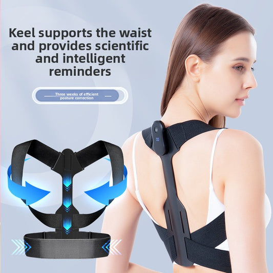 Intelligent Posture Corrector with LCD Display